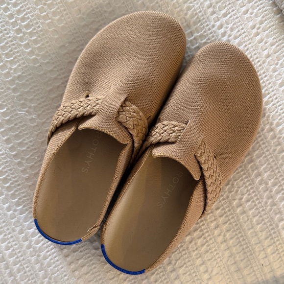 Rothy's The Braid Clogs in Butternut - Picture 2 of 3